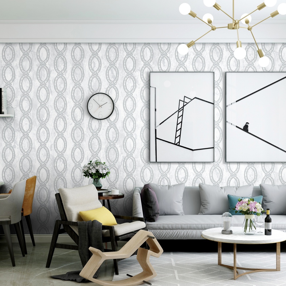 Giấy dán tường PVC hiện đại K0220