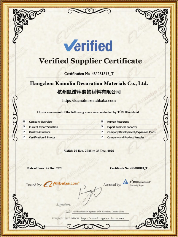 Giấy chứng nhận nhà cung cấp đã được xác minh